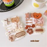  Set 9 kẹp tóc gấu 