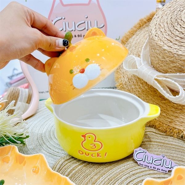 Set bát đĩa mèo Toot ombre 