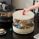  Khay mứt 2 tầng núm tròn 