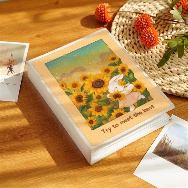  Album ảnh thỏ hoa hướng dương 