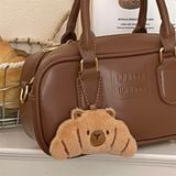  Móc khoá bông Capybara bánh 