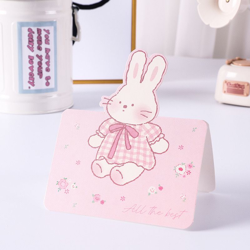  Thiệp gập thú dễ thương nhô lên 