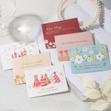  Thiệp nền hoa slogan đơn giản 
