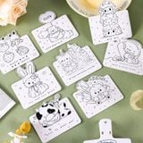  Thiệp gập thú dễ thương nhô lên 
