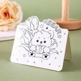  Thiệp gập thú dễ thương nhô lên 