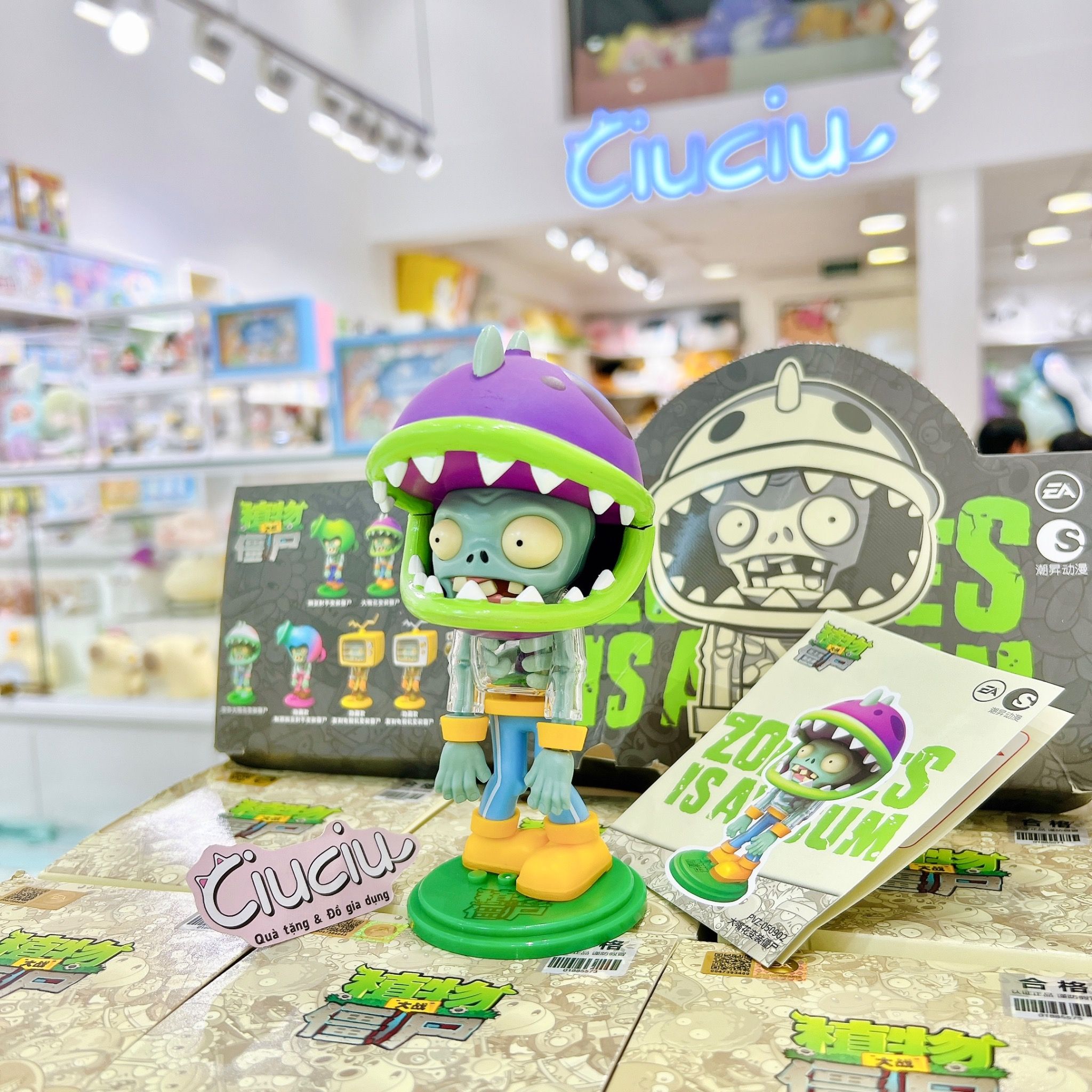  Blind box Plant Vs Zombies Awsum cosplay 