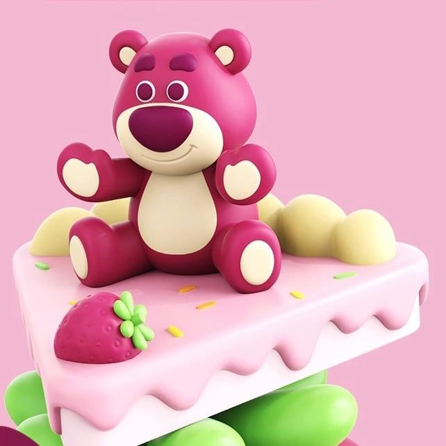  Kê điện thoại Lotso bánh kem 