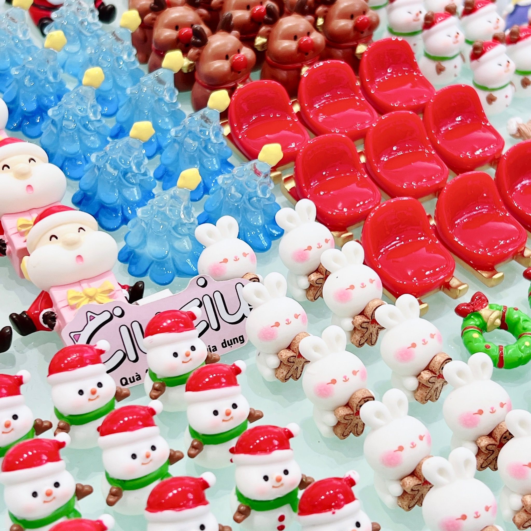  Túi mù Giáng Sinh ông già Noel (Set 5 túi mù) 