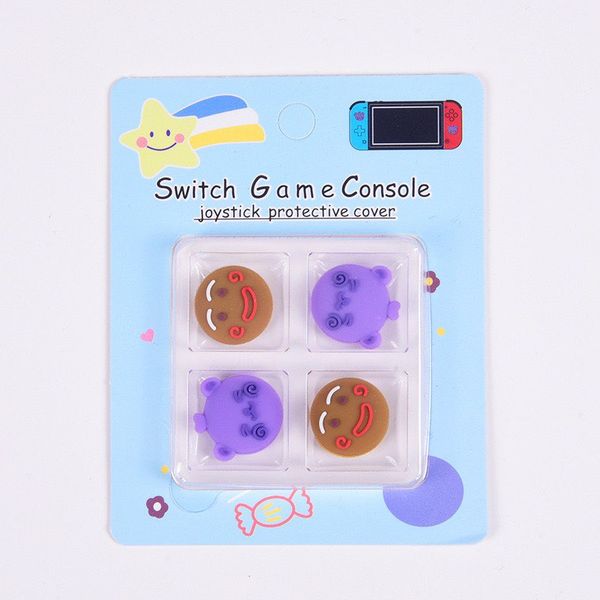 Set 4 Núm Bọc Analog Cho Tay Cầm Nintendo Switch Oled / v2 / Switch Lite Cute
