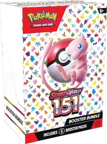 Pokémon TCG 151 Sealed 6 Pack Booster Bundle