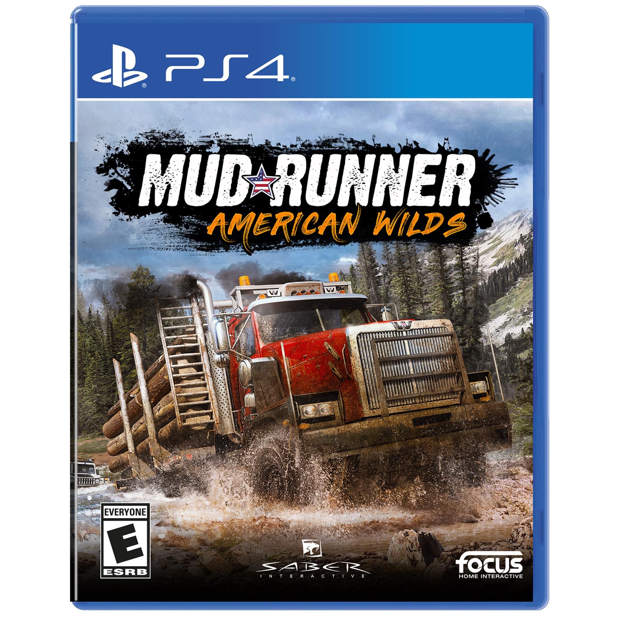 Đĩa game PS4 Mudrunner: American Wilds Hệ US
