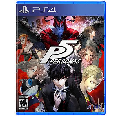Đĩa Game PS4 Persona 5 Hệ US