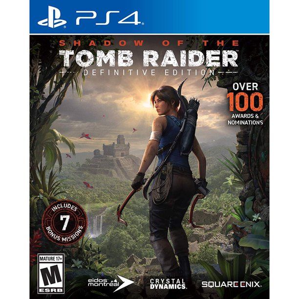 Đĩa Game PS4 Shadow of the Tomb Raider: Definitive Edition Hệ Us