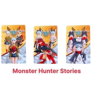 Set 3 Thẻ Amiibo  Game Monster Hunter Rise Stories  Nintendo Switch, Nintendo Switch Lite