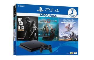 Máy PS4 Slim 1TB MEGA PACK 2020 KÈM 3 GAME HOT
