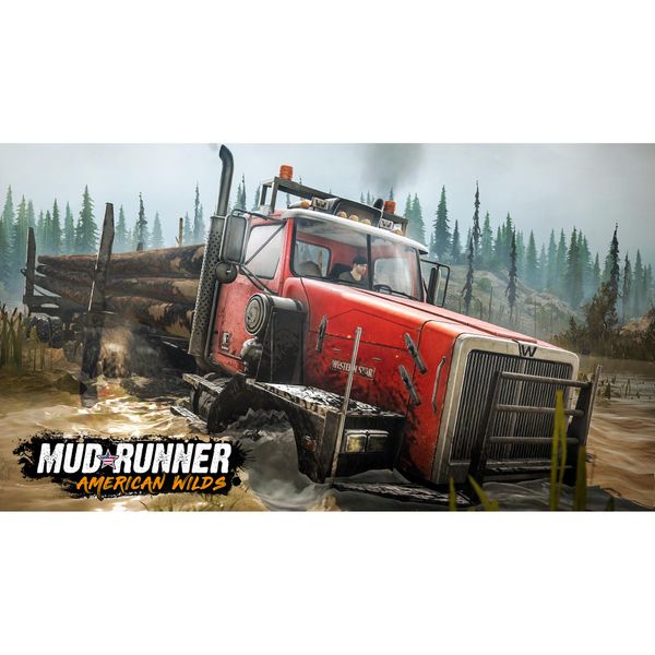 Đĩa game PS4 Mudrunner Hệ US