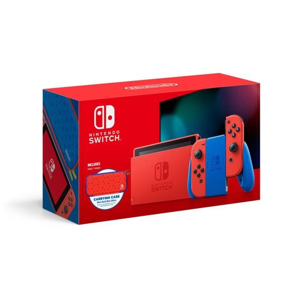 Máy Nintendo Switch Mario Red & Blue Edition