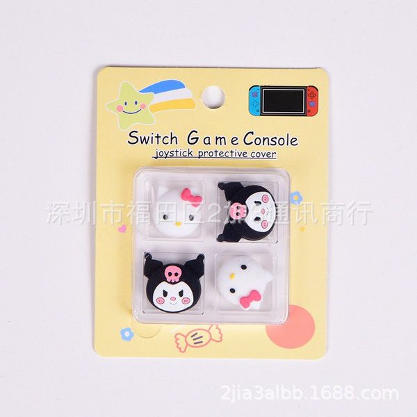 Set 4 Núm Bọc Analog Cho Tay Cầm Nintendo Switch Oled / v2 / Switch Lite Cute