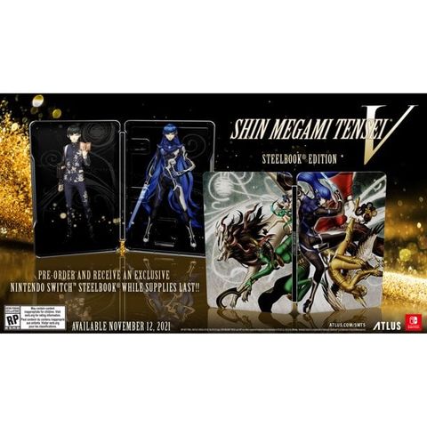 Game Nintendo Switch Shin Megami Tensei V: Launch Edition STEELBOOK