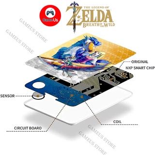 Set 25 Thẻ Amiibo Scan NFC Game Zelda Skyward Sword + Breath Of The Wild