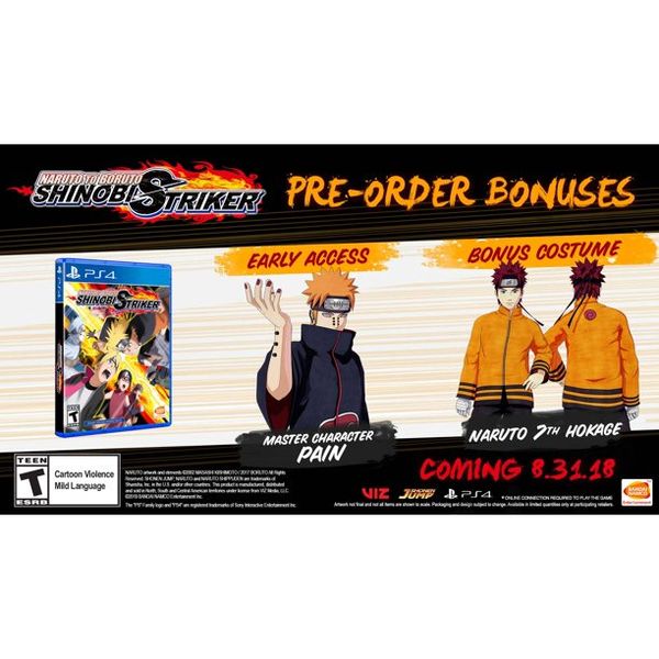 Đĩa Game PS4 Naruto to Boruto Shinobi Striker