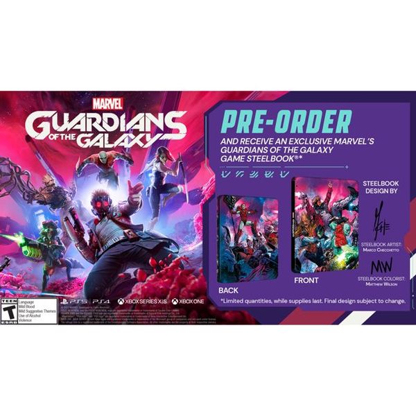 Đĩa Game PS4 Marvel’s Guardians of the Galaxy