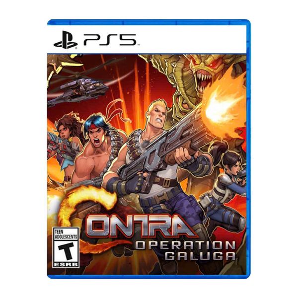 Đĩa Game PS5  Contra Operation Galuga