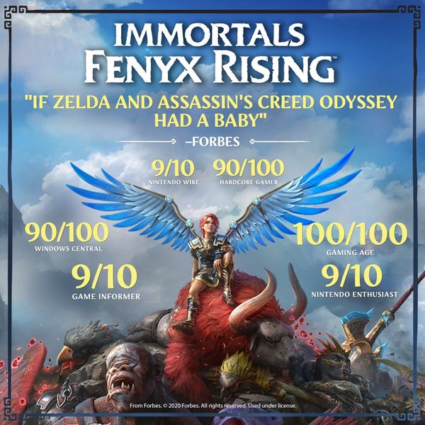 Đĩa Game PS5  Immortals Fenyx Rising