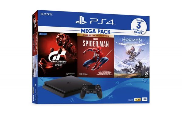 Máy PS4 Slim 1TB MEGA PACK 2020 KÈM 3 GAME HOT