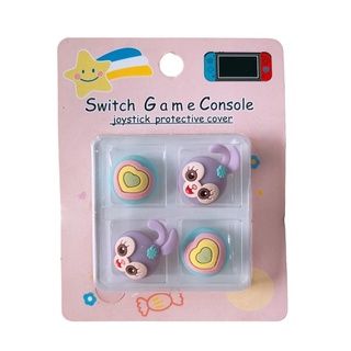 Set 4 Núm Bọc Analog Cho Tay Cầm Nintendo Switch Oled / v2 / Switch Lite Cute
