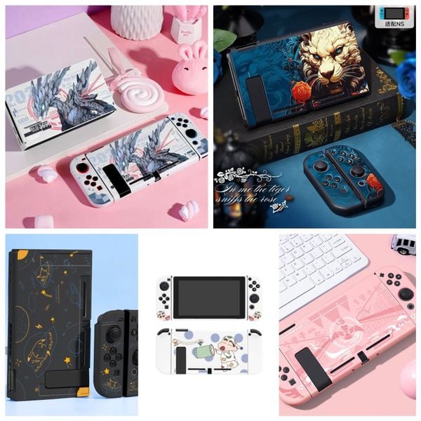 Ốp Lưng Nintendo Switch V2 V1 nhựa dẻo TPU cao câp