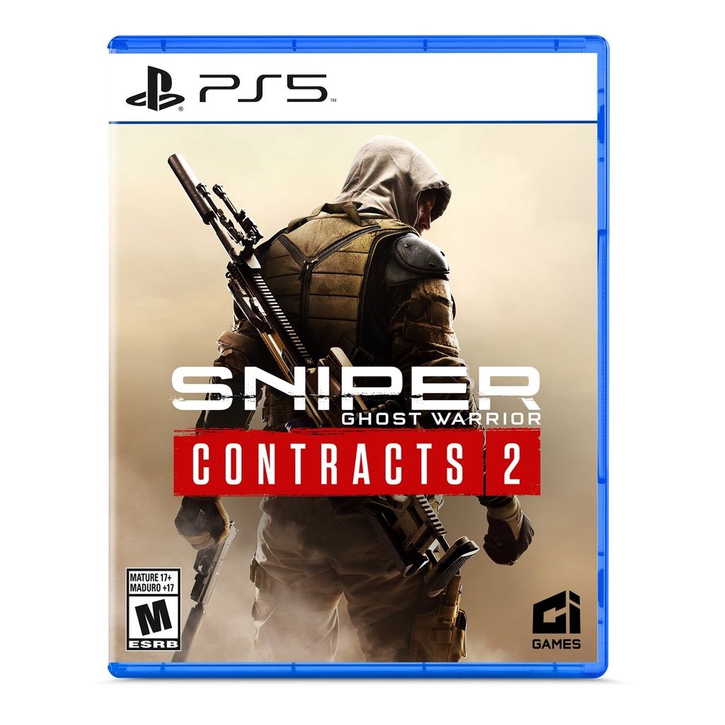 Đĩa Game PS5  Sniper Ghost Contracts 2 Hệ Us