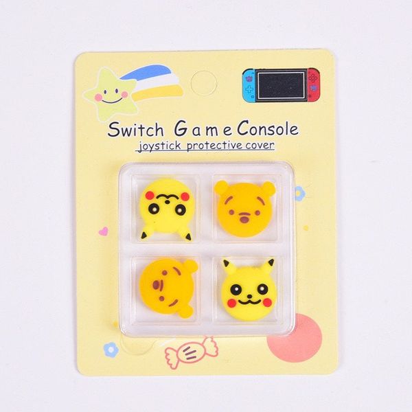 Set 4 Núm Bọc Analog Cho Tay Cầm Nintendo Switch Oled / v2 / Switch Lite Cute