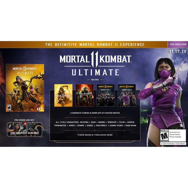 Đĩa Game 2nd PS5 Mortal Kombat 11: Ultimate Edition Hệ US