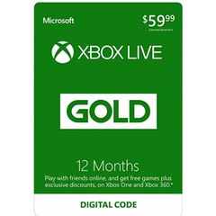 Thẻ Xbox Live Gold 12 Tháng