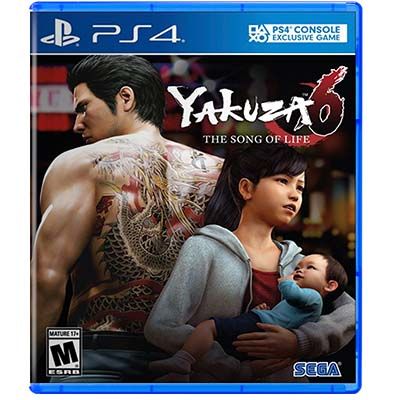 Đĩa Game PS4 Yakuza 6: The Song of Life Hệ US
