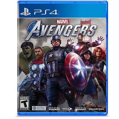 Đĩa Game PS4  Marvel's Avengers Hệ US