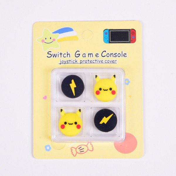 Set 4 Núm Bọc Analog Cho Tay Cầm Nintendo Switch Oled / v2 / Switch Lite Cute