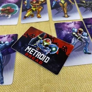 Bộ 8 Thẻ Amiibo Scan NFC Dành Cho Game Metroid Dread Trên Hệ Máy Cầm Tay Nintendo Switch / Lite