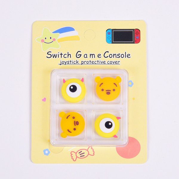 Set 4 Núm Bọc Analog Cho Tay Cầm Nintendo Switch Oled / v2 / Switch Lite Cute