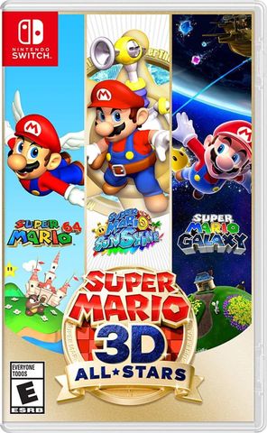 Game 2nd Nintendo Switch Super Mario 3D All-Stars