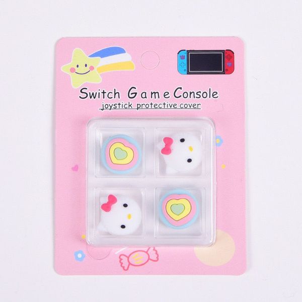 Set 4 Núm Bọc Analog Cho Tay Cầm Nintendo Switch Oled / v2 / Switch Lite Cute