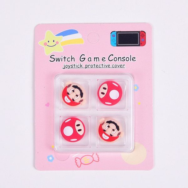 Set 4 Núm Bọc Analog Cho Tay Cầm Nintendo Switch Oled / v2 / Switch Lite Cute