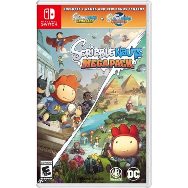 Game Nintendo Switch Like New Scribblenauts Mega Pack