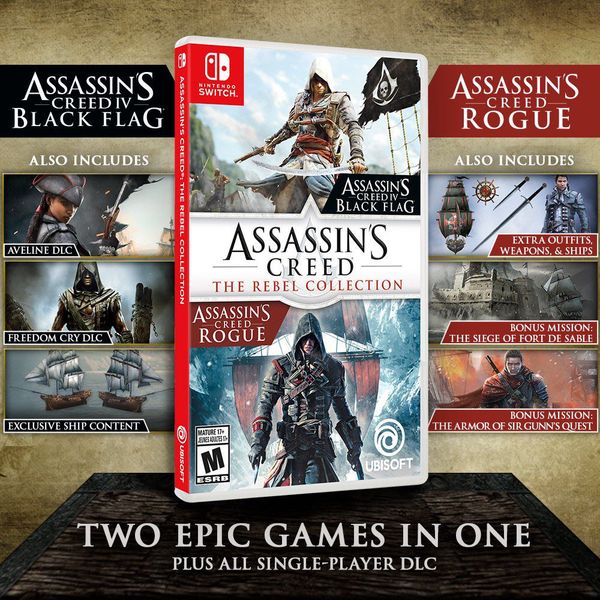 Game Nintendo Switch Assassin's Creed The Rebel Collection