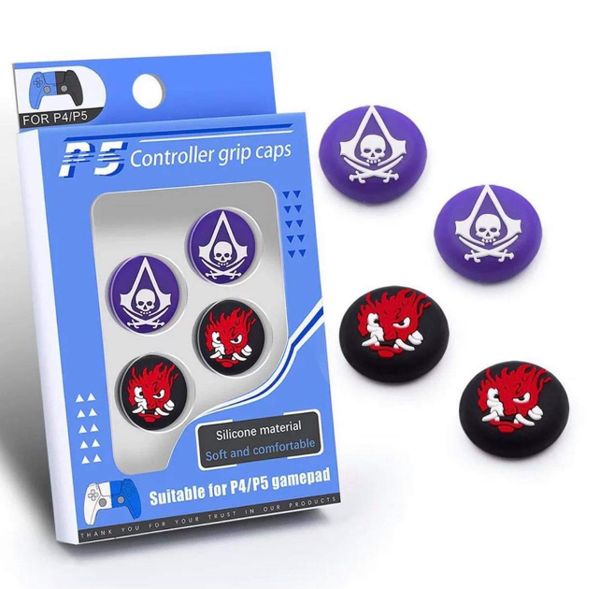 Bộ 4 núm bọc Analog Tay Cầm PS5 , PS4 , Xbox One, Xbox Series X / S, Xbox 360, Nintendo Pro Controller Cao cấp