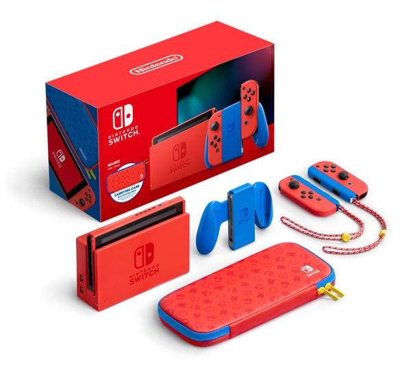 Máy Nintendo Switch Mario Red & Blue Edition