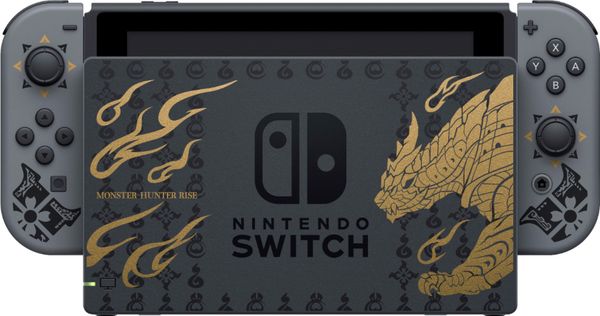 Máy Nintendo Switch MONSTER HUNTER RISE Deluxe Edition