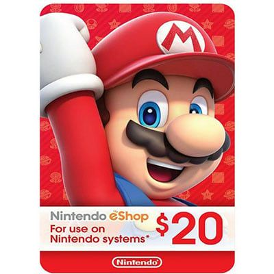 Thẻ Nintendo eShop 20$ Hệ US