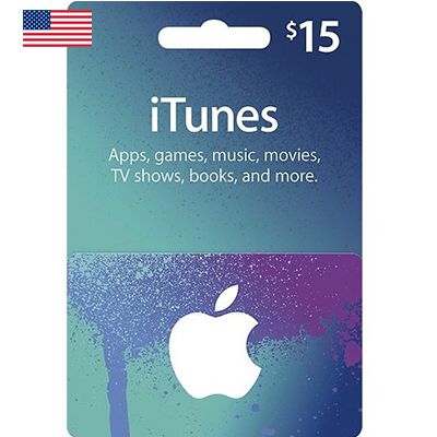 Thẻ iTunes 15$ (US)